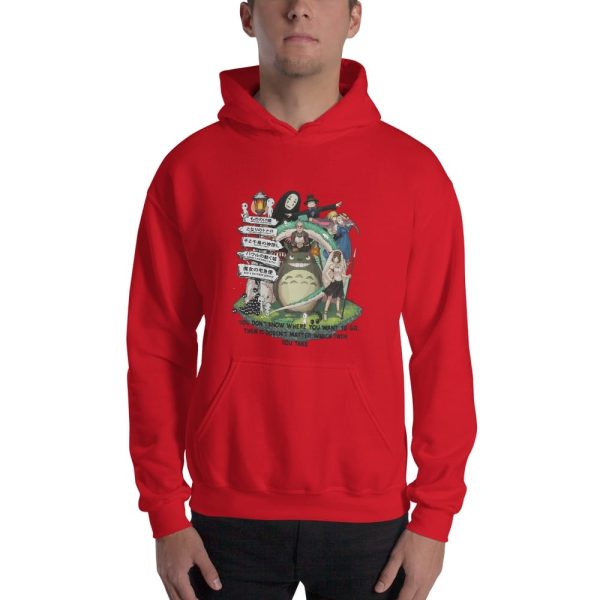 Studio Ghibli Hayao Miyazaki With His Arts Hoodie Unisex-Apparel, Hoodie, Howl's Moving Castle, princess mononoke