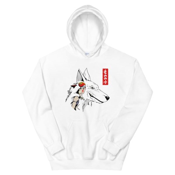 Princess Mononoke Mask - Princess Mononoke – San and The Wolf Hoodie Unisex-Apparel, Hoodie, princess mononoke, Princess Mononoke Mask