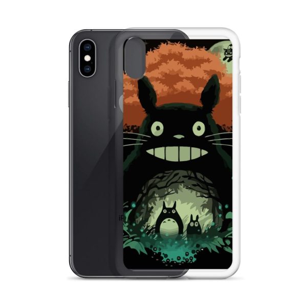 Totoro Stuffed Animal - My Neighbor Totoro – The Magic Forest iPhone Case-Accessories, Phone Case, Totoro Stuffed Animal