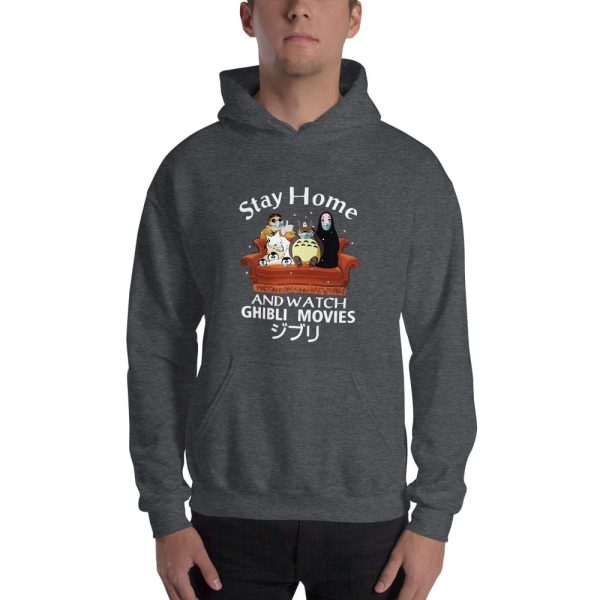 What Is Totoro In Japanese - Stay Home and Watch Ghibli Movie Hoodie Unisex-Apparel, Hoodie, kaonashi, no face, Spirited Away, What Is Totoro In Japanese