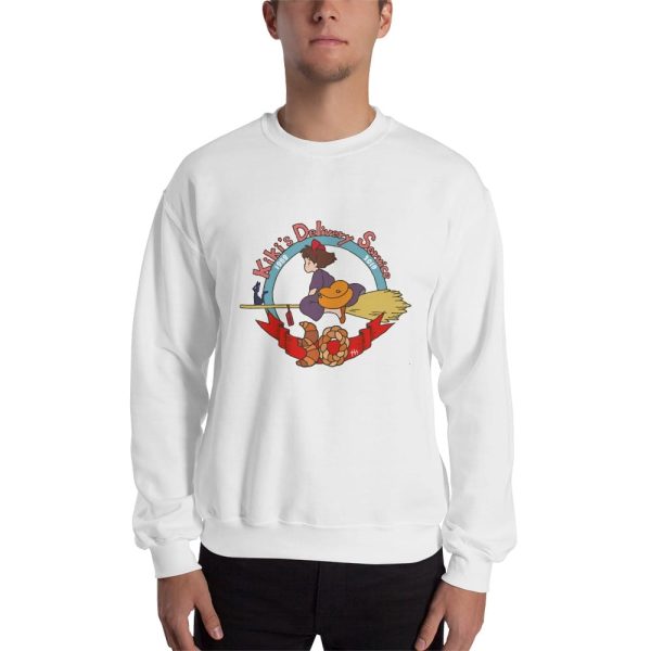 Kiki's Delivery Service Costume - Kiki’s Delivery Service 30th Anniversary Sweatshirt-Apparel, Kiki's Delivery Service, Kiki's Delivery Service Costume, Sweatshirt