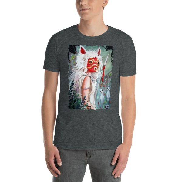 Characters In Princess Mononoke - Princess Mononoke – Forest Guardian T Shirt Unisex-Apparel, Characters In Princess Mononoke, princess mononoke, Tshirt