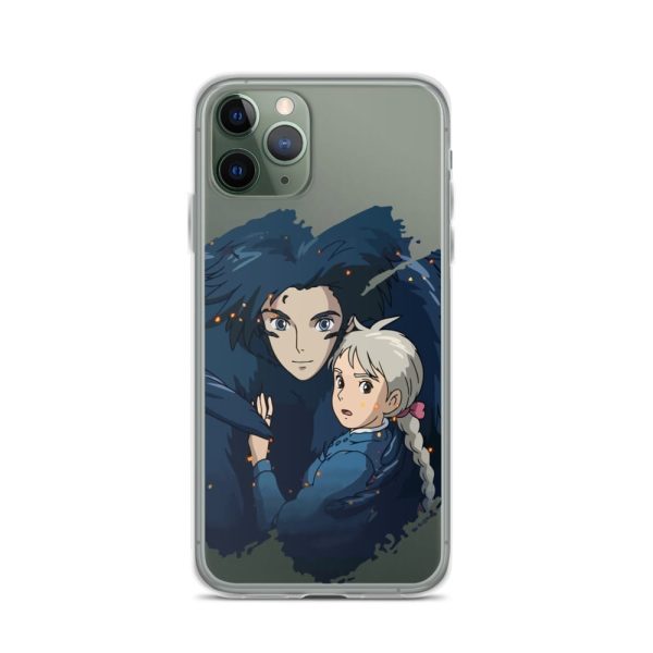 Howl's Moving Castle Poster - Howl and Sophie iPhone Case-Accessories, Howl's Moving Castle, Howl's Moving Castle Poster, Phone Case