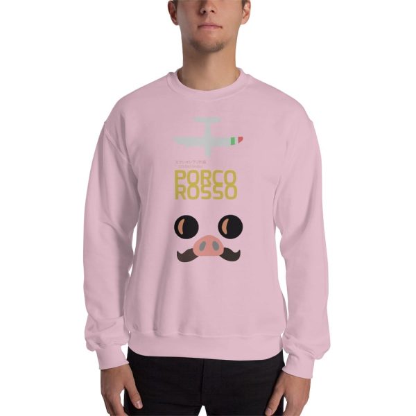 Porco Rosso Sweatshirt Unisex-Apparel, porco rosso, Sweatshirt