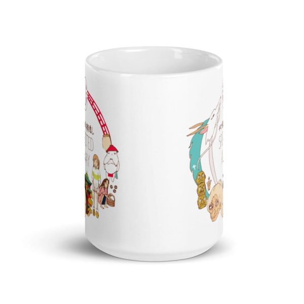 Spirited Away Full Movie - Spirited Away Compilation Characters Mug-Accessories, kaonashi, Mug, no face, Spirited Away, Spirited Away Full Movie