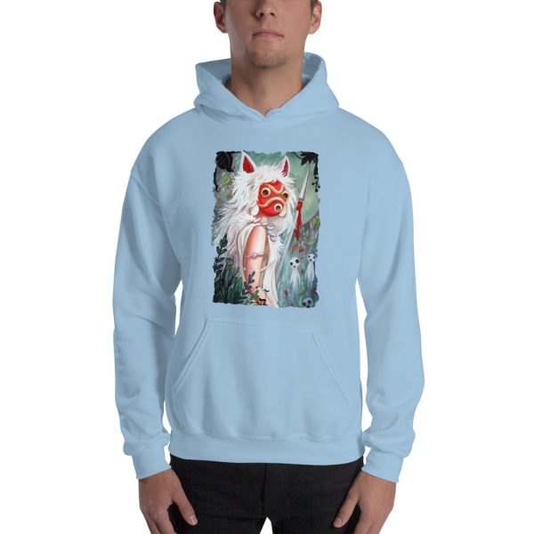 Princess Mononoke Ainu Influence - Princess Mononoke – Forest Guardian Hoodie Unisex-Apparel, Hoodie, princess mononoke, Princess Mononoke Ainu Influence