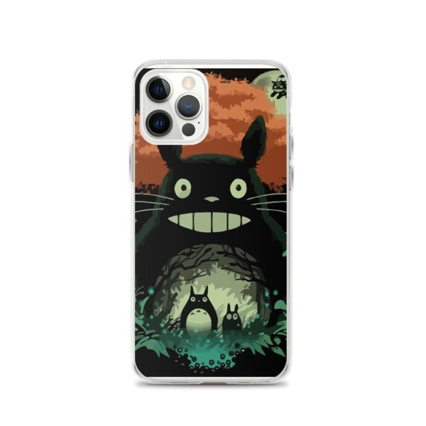 Totoro Stuffed Animal - My Neighbor Totoro – The Magic Forest iPhone Case-Accessories, Phone Case, Totoro Stuffed Animal
