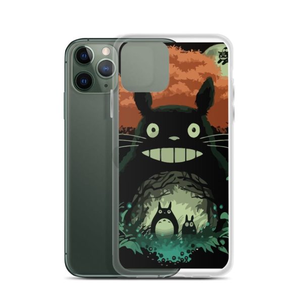 Totoro Stuffed Animal - My Neighbor Totoro – The Magic Forest iPhone Case-Accessories, Phone Case, Totoro Stuffed Animal