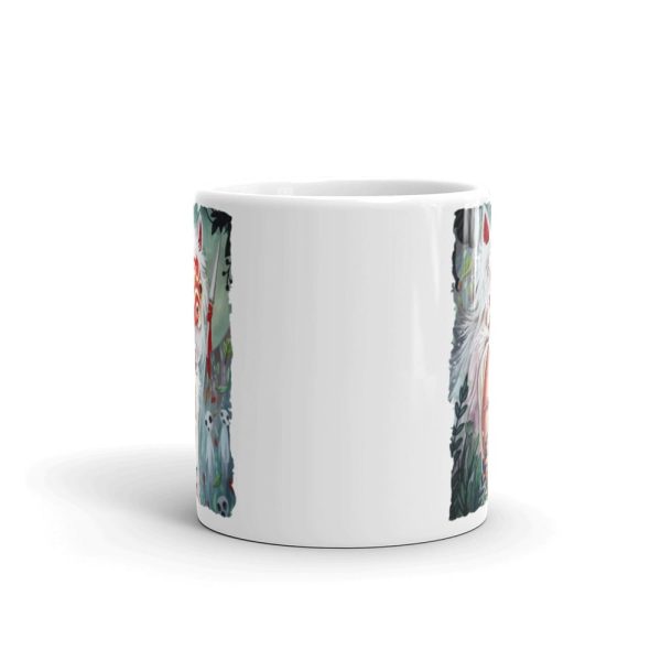 Princess Mononoke Mononoke Hime - Princess Mononoke – Forest Guardian Mug-Accessories, House Decor, Mug, princess mononoke, Princess Mononoke Mononoke Hime