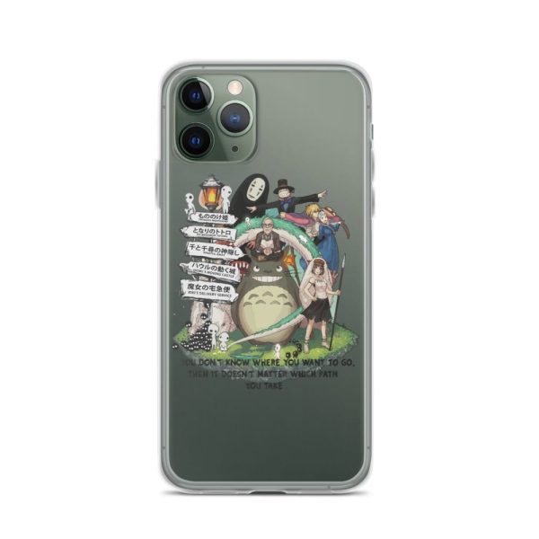 Studio Ghibli Hayao Miyazaki With His Arts iPhone Case-Accessories, Howl's Moving Castle, Phone Case, Spirited Away