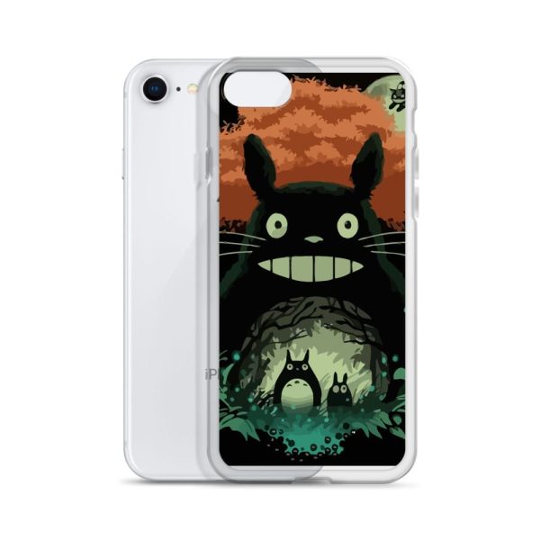 Totoro Stuffed Animal - My Neighbor Totoro – The Magic Forest iPhone Case-Accessories, Phone Case, Totoro Stuffed Animal