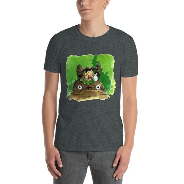 Totoro Ramen - My Neighbor Totoro & Mei Water Color Art T Shirt-Apparel, Totoro Ramen, Tshirt