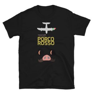 Porco Rosso T Shirt Unisex-Apparel, porco rosso, Tshirt