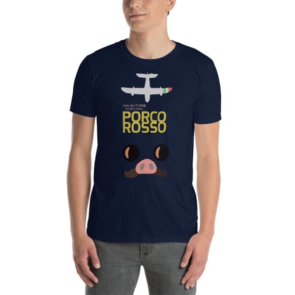 Porco Rosso T Shirt Unisex-Apparel, porco rosso, Tshirt