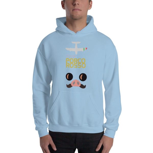 Porco Rosso Hoodie Unisex-Apparel, Hoodie, porco rosso