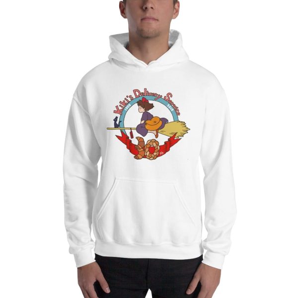 Kiki's Delivery Service Ursula - Kiki’s Delivery Service 30th Anniversary Hoodie-Apparel, Hoodie, Kiki's Delivery Service, Kiki's Delivery Service Ursula