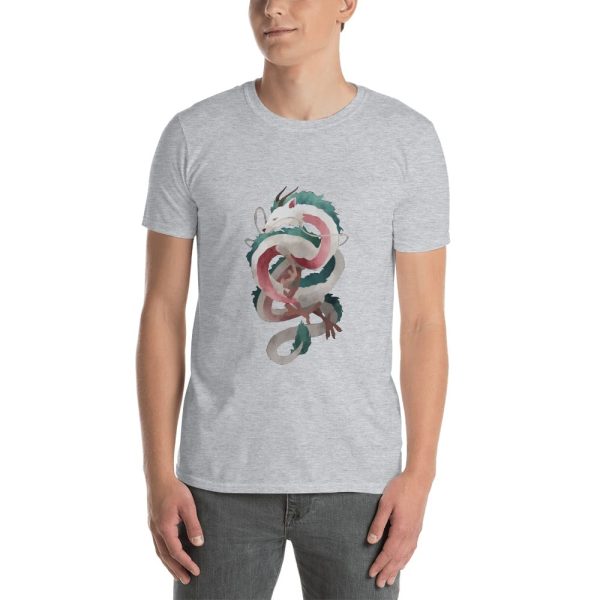 Spirited Away Cast - Spirited Away – Haku Dragon T Shirt Unisex-Apparel, Spirited Away, Spirited Away Cast