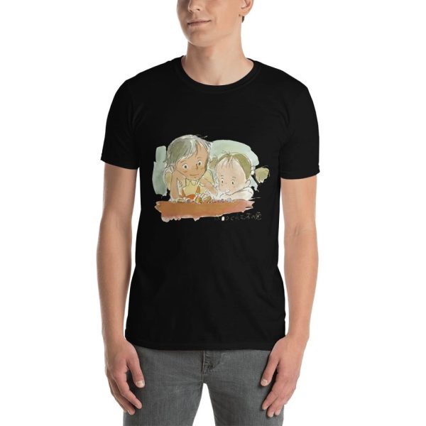 Totoro Restaurant - My Neighbor Totoro – Mei & Satsuki Water Color T Shirt-Apparel, Ghibli, Totoro Restaurant