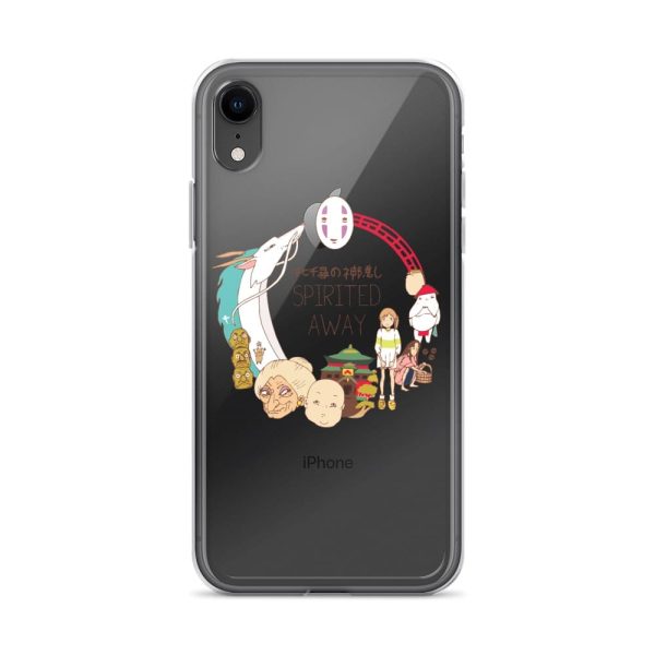 Spirited Away Frog - Spirited Away Compilation Characters iPhone Case-Accessories, kaonashi, no face, Phone Case, Spirited Away, Spirited Away Frog