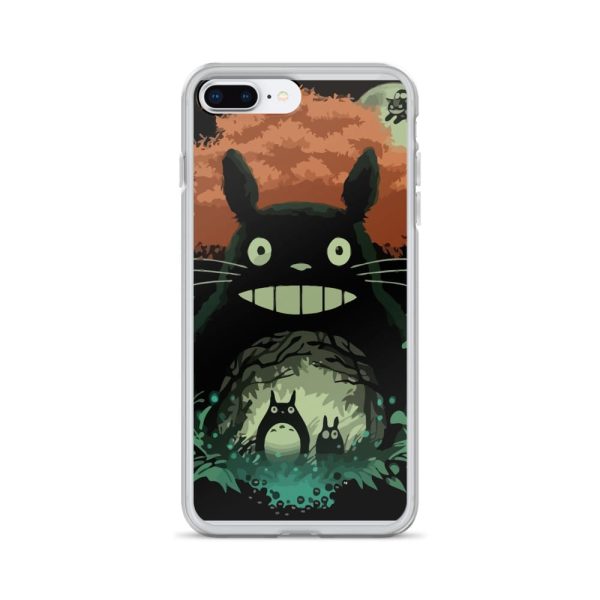 Totoro Stuffed Animal - My Neighbor Totoro – The Magic Forest iPhone Case-Accessories, Phone Case, Totoro Stuffed Animal