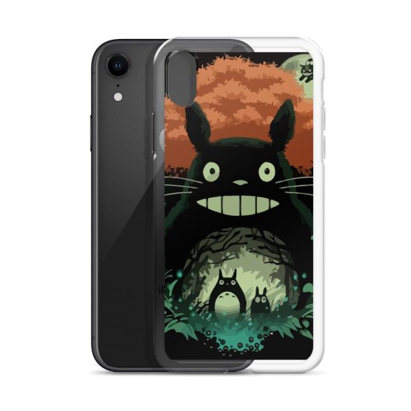 Totoro Stuffed Animal - My Neighbor Totoro – The Magic Forest iPhone Case-Accessories, Phone Case, Totoro Stuffed Animal