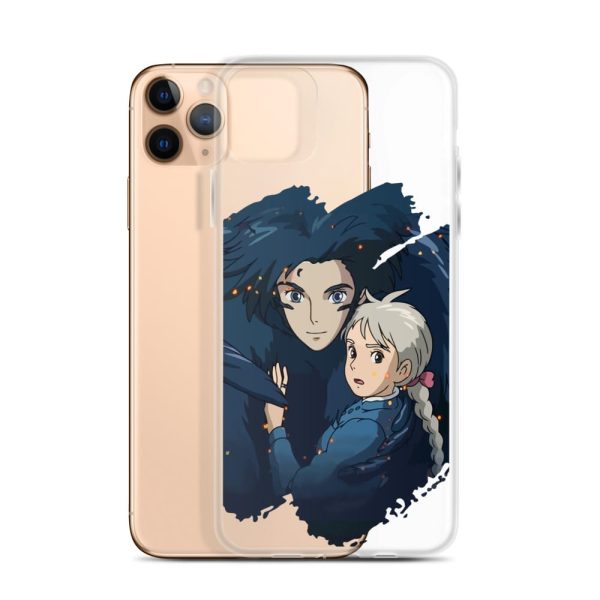 Howl's Moving Castle Poster - Howl and Sophie iPhone Case-Accessories, Howl's Moving Castle, Howl's Moving Castle Poster, Phone Case