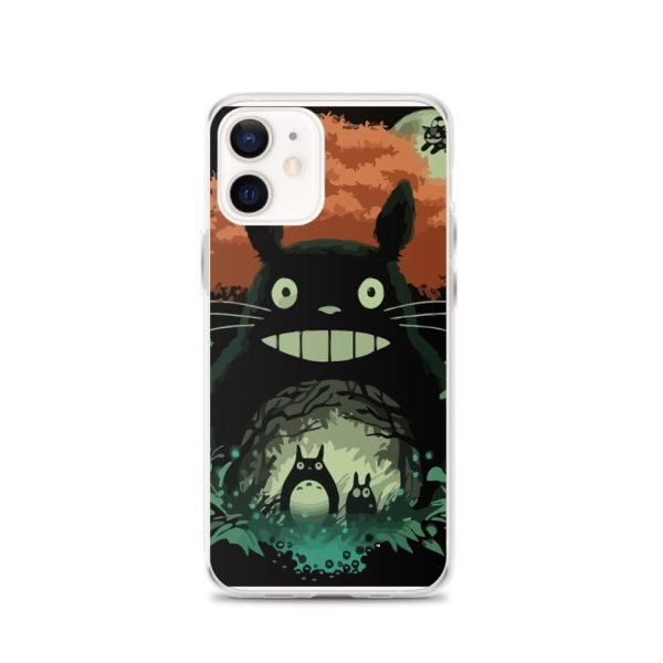 Totoro Stuffed Animal - My Neighbor Totoro – The Magic Forest iPhone Case-Accessories, Phone Case, Totoro Stuffed Animal