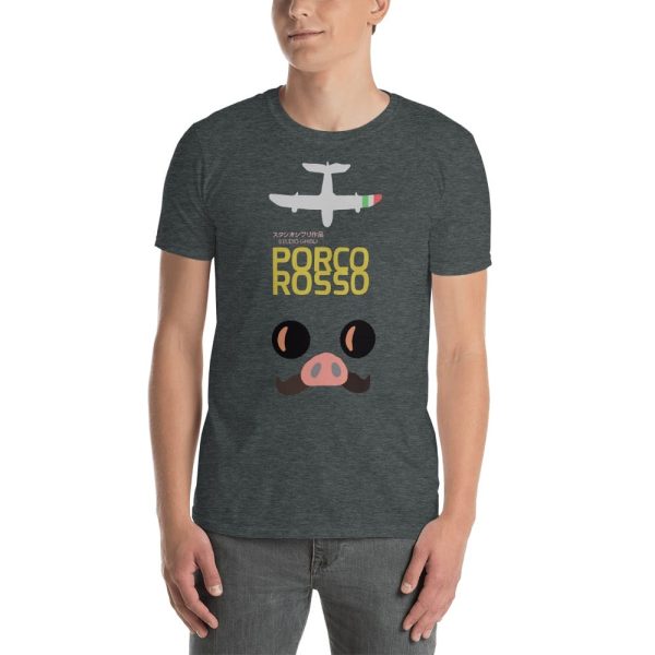 Porco Rosso T Shirt Unisex-Apparel, porco rosso, Tshirt