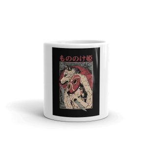 Princess Mononoke San - Princess Mononoke Vintage Mug-Accessories, Mug, princess mononoke, Princess Mononoke San