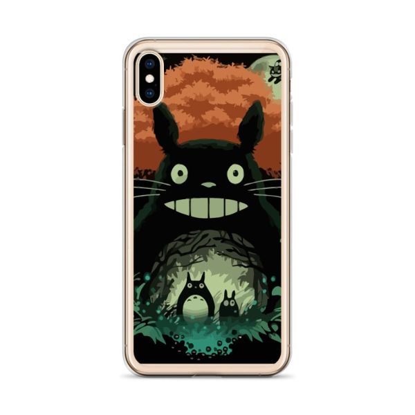 Totoro Stuffed Animal - My Neighbor Totoro – The Magic Forest iPhone Case-Accessories, Phone Case, Totoro Stuffed Animal