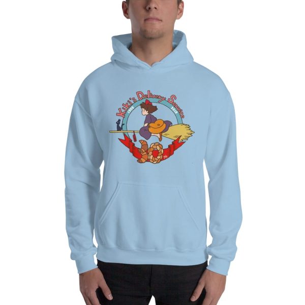 Kiki's Delivery Service Ursula - Kiki’s Delivery Service 30th Anniversary Hoodie-Apparel, Hoodie, Kiki's Delivery Service, Kiki's Delivery Service Ursula