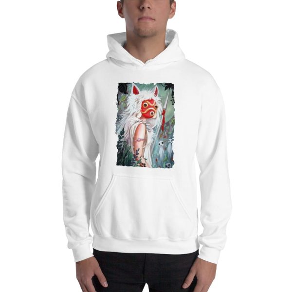 Princess Mononoke Ainu Influence - Princess Mononoke – Forest Guardian Hoodie Unisex-Apparel, Hoodie, princess mononoke, Princess Mononoke Ainu Influence