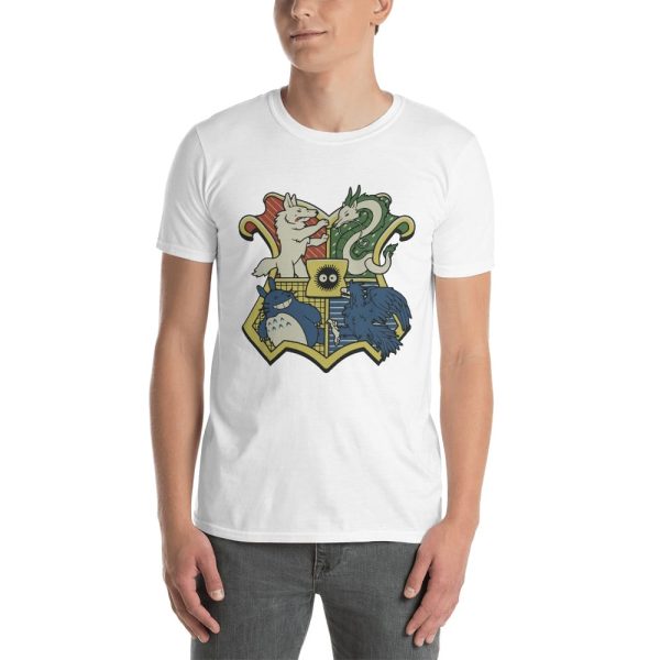 Studio Ghibli Characters As Hogwarts House T Shirt Unisex-Apparel, Tshirt