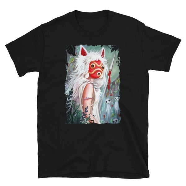 Characters In Princess Mononoke - Princess Mononoke – Forest Guardian T Shirt Unisex-Apparel, Characters In Princess Mononoke, princess mononoke, Tshirt