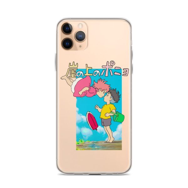 Ponyo Cosplay Ponyo Baby Fish - Ponyo On The Cliff By The Sea Poster iPhone Case-Accessories, Phone Case, ponyo, Ponyo Cosplay Ponyo Baby Fish