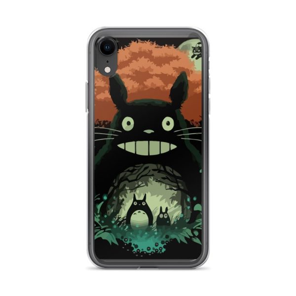 Totoro Stuffed Animal - My Neighbor Totoro – The Magic Forest iPhone Case-Accessories, Phone Case, Totoro Stuffed Animal
