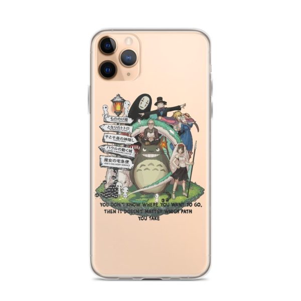 Studio Ghibli Hayao Miyazaki With His Arts iPhone Case-Accessories, Howl's Moving Castle, Phone Case, Spirited Away