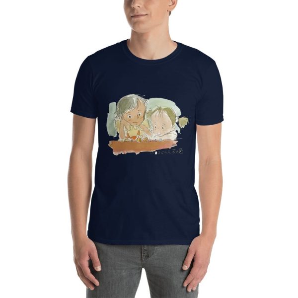 Totoro Restaurant - My Neighbor Totoro – Mei & Satsuki Water Color T Shirt-Apparel, Ghibli, Totoro Restaurant