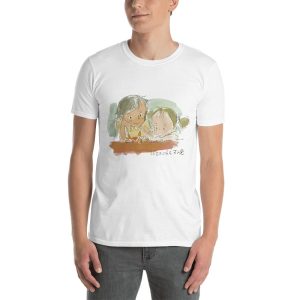 Totoro Restaurant - My Neighbor Totoro – Mei & Satsuki Water Color T Shirt-Apparel, Ghibli, Totoro Restaurant