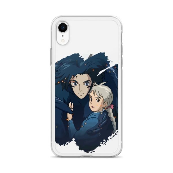 Howl's Moving Castle Poster - Howl and Sophie iPhone Case-Accessories, Howl's Moving Castle, Howl's Moving Castle Poster, Phone Case