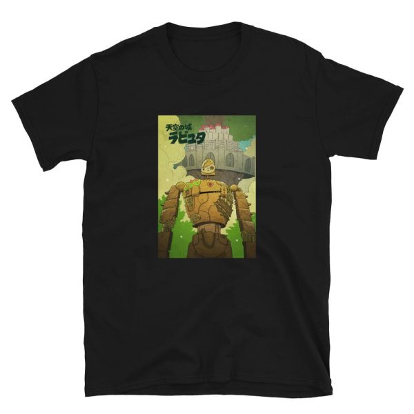 Laputa Castle In The Sky Movie - Laputa Castle in the Sky Robot Warrior T Shirt-Apparel, Ghibli, Laputa Castle In The Sky Movie