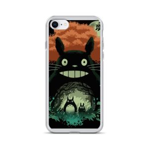 Totoro Stuffed Animal - My Neighbor Totoro – The Magic Forest iPhone Case-Accessories, Phone Case, Totoro Stuffed Animal