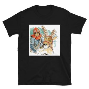 Moro Princess Mononoke - Princess Mononoke – Ashitaka Water Color T shirt-Apparel, Moro Princess Mononoke, princess mononoke, Tshirt