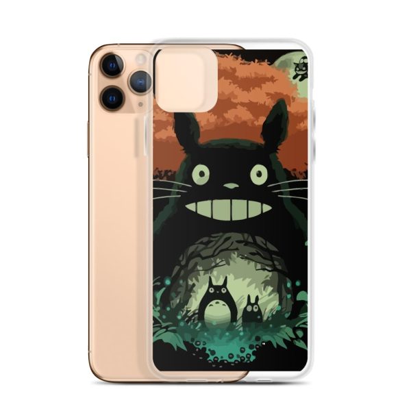 Totoro Stuffed Animal - My Neighbor Totoro – The Magic Forest iPhone Case-Accessories, Phone Case, Totoro Stuffed Animal