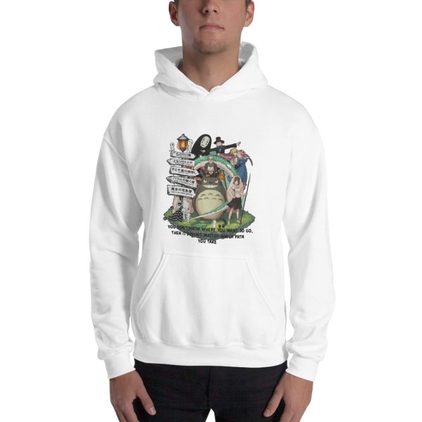 Studio Ghibli Hayao Miyazaki With His Arts Hoodie Unisex-Apparel, Hoodie, Howl's Moving Castle, princess mononoke