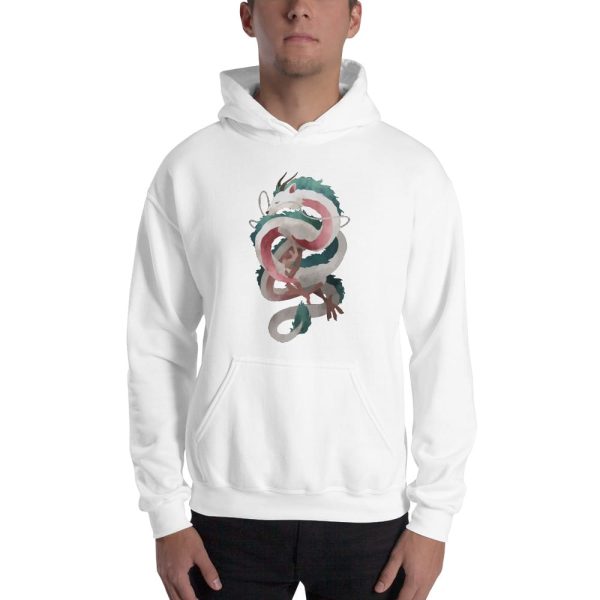 No Face Spirited Away - Spirited Away – Haku Dragon Hoodie Unisex-Apparel, Hoodie, No Face Spirited Away, Spirited Away