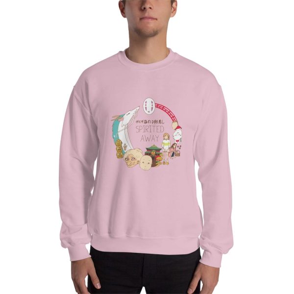 Spirited Away - Spirited Away Compilation Characters Sweatshirt Unisex-Apparel, Spirited Away, Sweatshirt