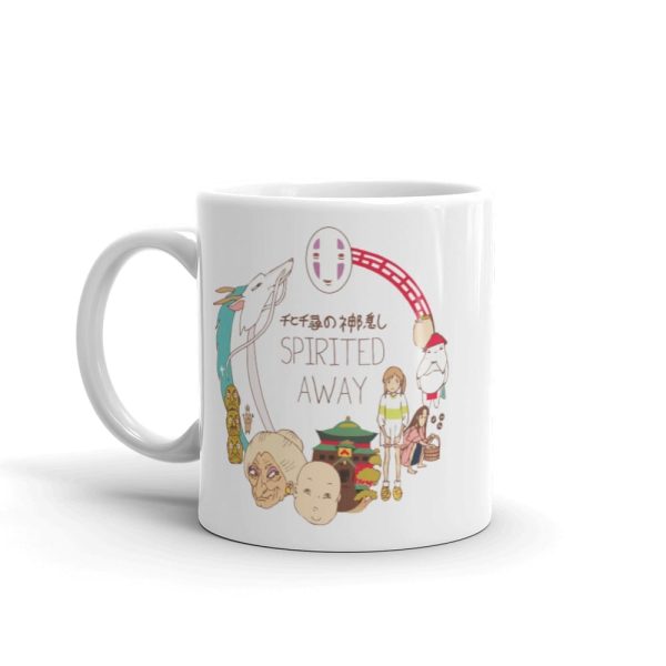 Spirited Away Full Movie - Spirited Away Compilation Characters Mug-Accessories, kaonashi, Mug, no face, Spirited Away, Spirited Away Full Movie