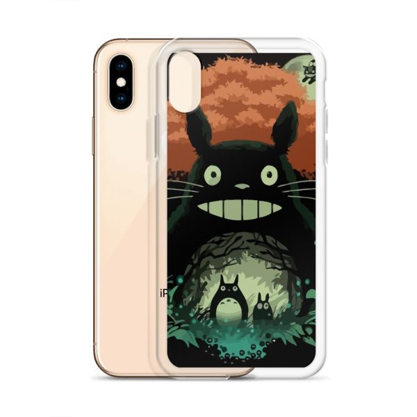 Totoro Stuffed Animal - My Neighbor Totoro – The Magic Forest iPhone Case-Accessories, Phone Case, Totoro Stuffed Animal