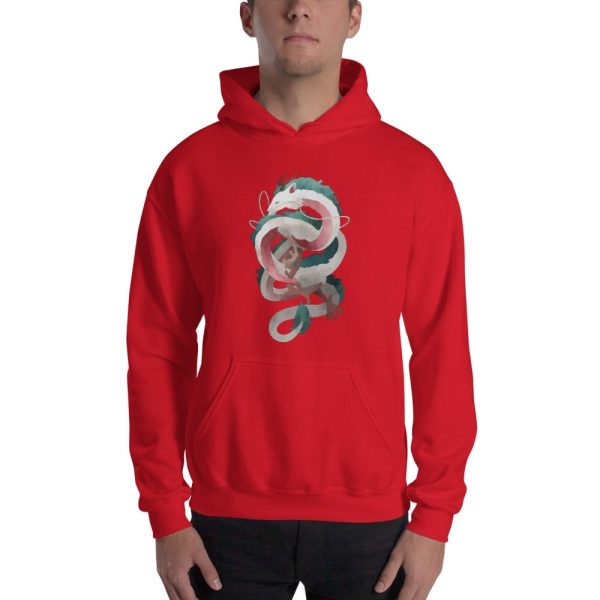 No Face Spirited Away - Spirited Away – Haku Dragon Hoodie Unisex-Apparel, Hoodie, No Face Spirited Away, Spirited Away